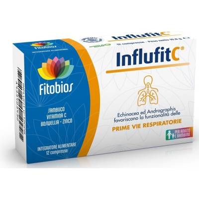 Fitobios Influfit C, 12 таблетки, Fitobios (403432 FITO)