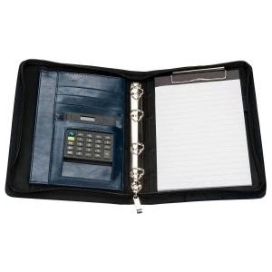 Antra Briefcase with calculator A5 723 navy blue ANTRA