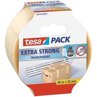 tesa Опаковъчно тиксо, 50 mm x 66 m, TESA "Extra Strong", прозрачно 57171-00000-03 (57171-00000-03)