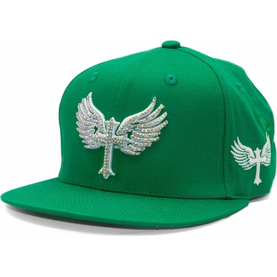 Reflection Luxury Shine Loud Snapback Joker Green / White
