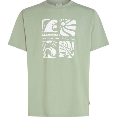 O'Neill Мъжка тениска O'neill Melange Front Print T-Shirt - Marble Arch - размер XXL (216-8491-0216)
