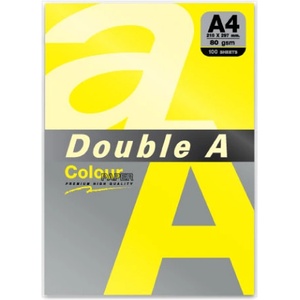  Цветна хартия Double A нас. Gold A4 50 л. 80g (A4 50)