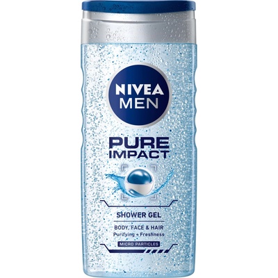 Nivea Душ гел Nivea Men Pure Impact 250 мл