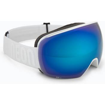 Neon Скиорска маска Neon Beam white/white/mirror acciaio