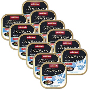 Animonda Vom Feinsten Adult Cat Milkies - Говеждо в млечен сос 12 x 100 г