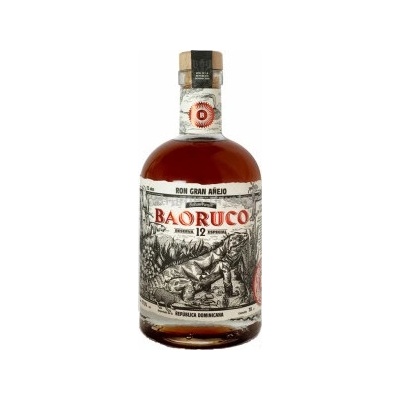 Ron Baoruco Gran Aňejo 12y 37,5% 0,5 l (holá láhev)