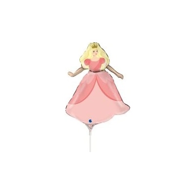 GRABO fóliový balónek MINI Princezna 14"/35 cm nafukovací
