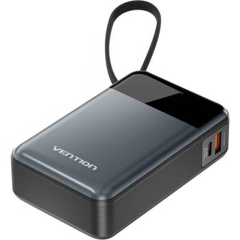 Vention USB-C Преносима батерия Powerbank 20000mAh 65W FHYB0 (черен) (FHYB0)