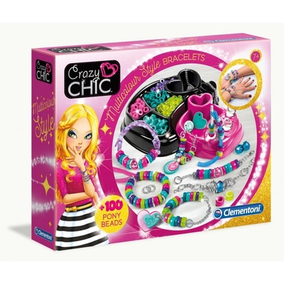 CLEMENTONI Crazy Chic Náramky multicolor styl