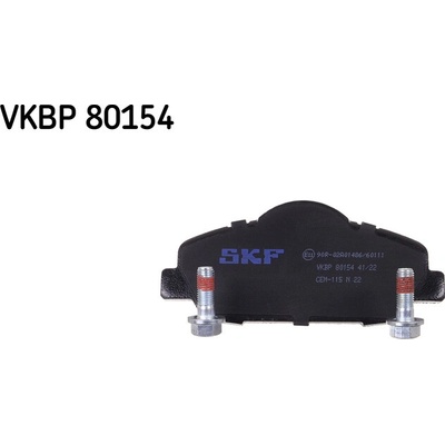 Sada brzdových platničiek, vždy 4 kusy v sade SKF VKBP 80154 (VKBP80154)