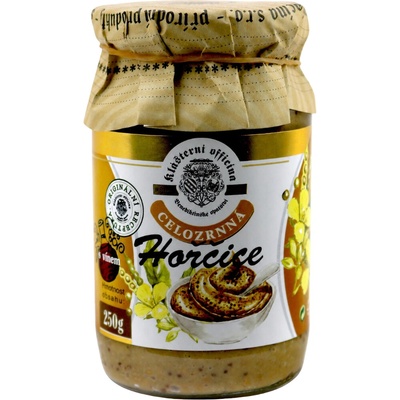 Klášterní Officína Hořčice celozrnná 250 g