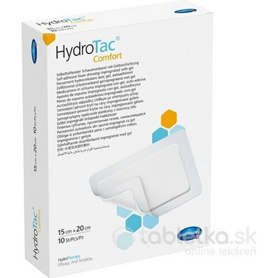 HydroTac Comfort penové krytie samolepiace 15x 20 cm 10 ks