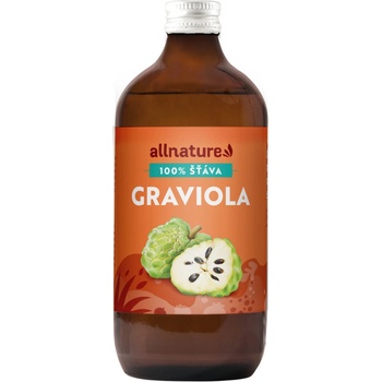 Allnature Graviola 100% šťava 0,5 l