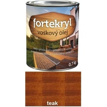 Fortekryl Voskový olej 0,7 kg teak