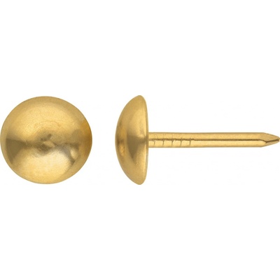 LUX-TOOLS Čalounický hřebík s čočkovou hlavou pomosazený pr. 8,5 x 12,5 mm, 40ks