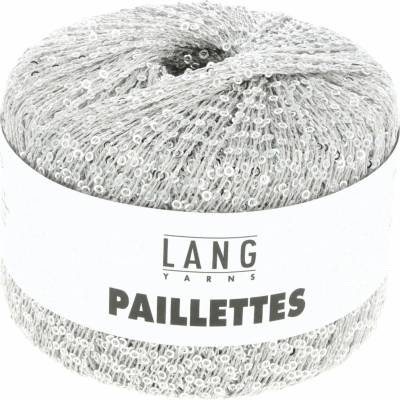 LANG YARNS Paillettes efektní příze s flitry, 25 g, šedá
