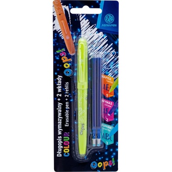 Astra Oops! modré dve gumy 2ks náplní 201022002