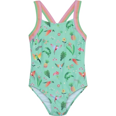 Color Kids Детски бански костюм Color Kids Kid's Swimsuit with Elastic Straps AOP Swimsuit - Cabbage - размер 92 (EU) (750-2568-0111)