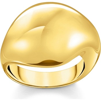 Thomas Sabo TR2470-413-39-56 Bold - Gold-plated Ring in organic drop shape Ladies, Жени