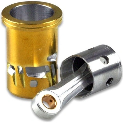 NOVAROSSI Complete coupligs 3,5cc 7P REAR EXH ON ROAD PISTON CNC