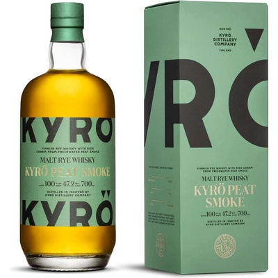 KYRÖ Peat Smoke 47,2% 0,7 l (holá láhev)