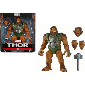 Hasbro Marvel Legends Series Thor (Black Winter) 6-in Action Figure (Build-A-Figure Zabu