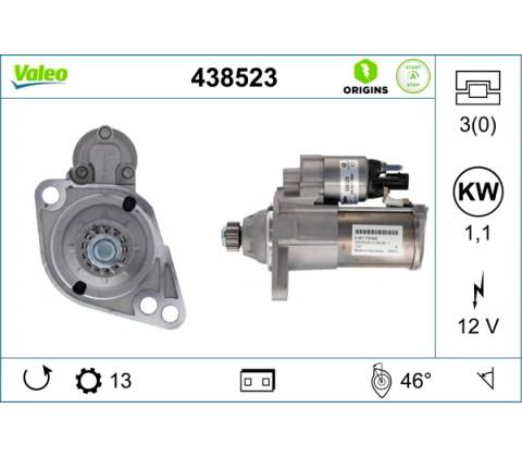 Startér VALEO 438523