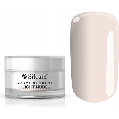 Silcare Akrylový prášok na manikúru na nechty Light Nude 30 g