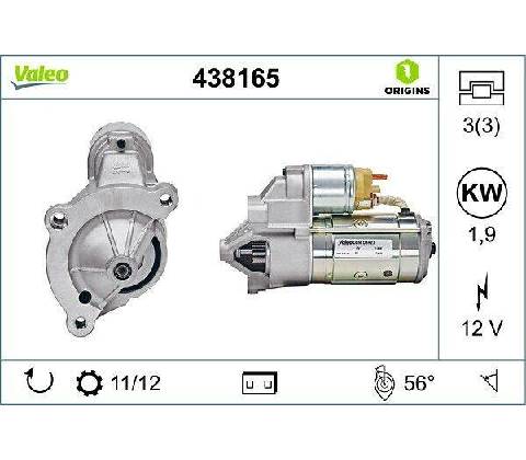 Startér VALEO 438165