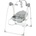 Lorelli Classic ЕЛ. ЛЮЛКА ШЕЗЛОНГ TANGO GREY TREES 2in1 (10090072395)