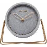 NeXtime Настолен часовник Cross Table сив (5204GS) Будилник