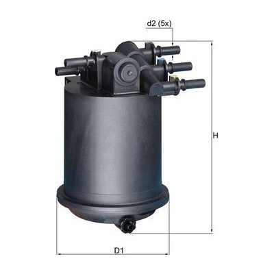 Palivový filter MAHLE KL 414