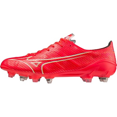 Mizuno Футболни бутонки Mizuno Made In Japan Alpha Soft Ground Football Boots Adults - Red
