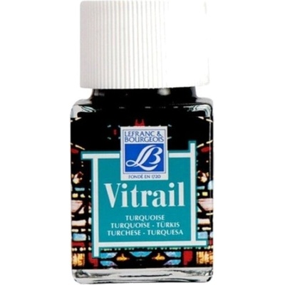 Lefranc & Bourgeois Vitrail Боя за стъкло 050 Turquoise Blue 50 ml 1 бр (74.6022)