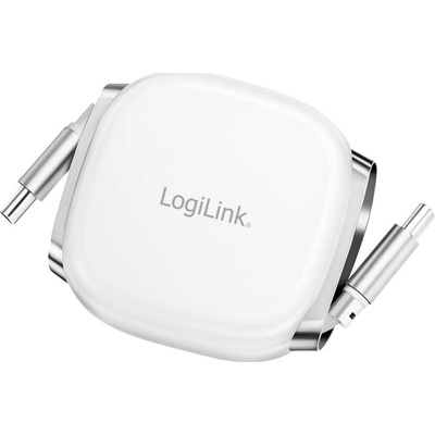 LogiLink CU0501 USB-C USB 2.0 USB-C ® zástrčka 1m bílý