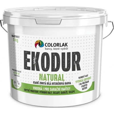 Colorlak EKODUR NATURAL E0501 20 kg bílá