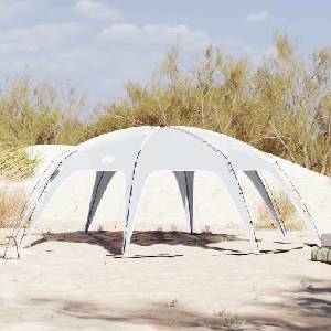 vidaXL Парти палатка, сива, водоустойчива (4100648) Палатка