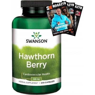 Swanson Hloh Hawthorn 565 mg 250 kapslí