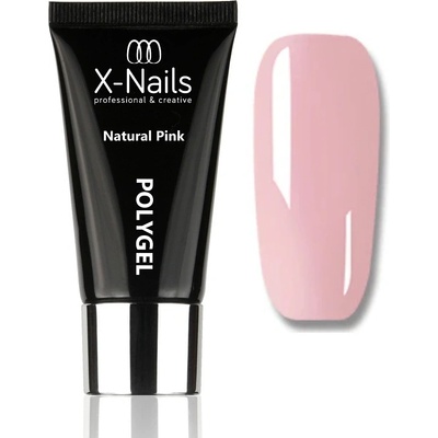X Nails UV/LED polygel v tubě Natural Pink 30 ml – Zboží Dáma