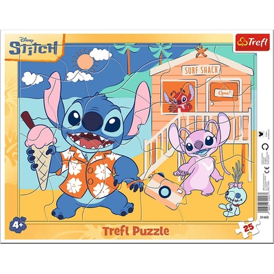 TREFL Veselý Stitch 25 dielov