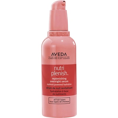Aveda NutriPlenish Hydrating Overnight Serum For All Hair Types серум за блясък и мекота на косата за жени 100 мл