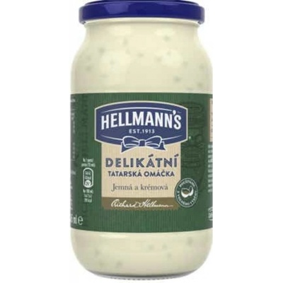 Hellmann's Tatarská omáčka Delikátní 405 ml – Zbozi.Blesk.cz