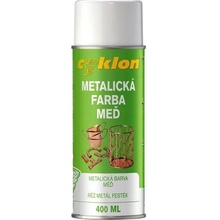 Cyklon Metalická barva - měď, měděná barva sprej 400ml, 1905701