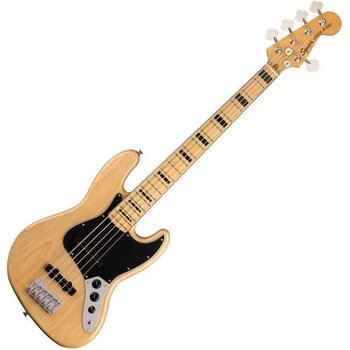 Squier Classic Vibe '70s Jazz Bass V MN Natural 5-струнна бас китара
