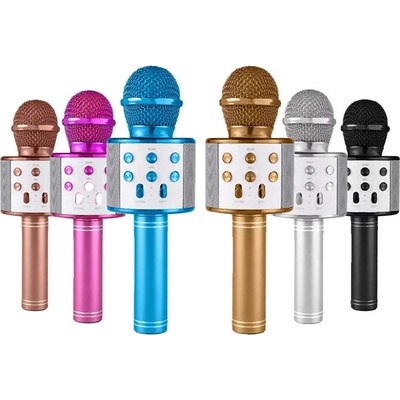 Bezdrôtový bluetooth karaoke mikrofón