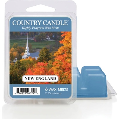 Kringle Candle Свещ Country Candle New England ароматизиран восък (64 g),