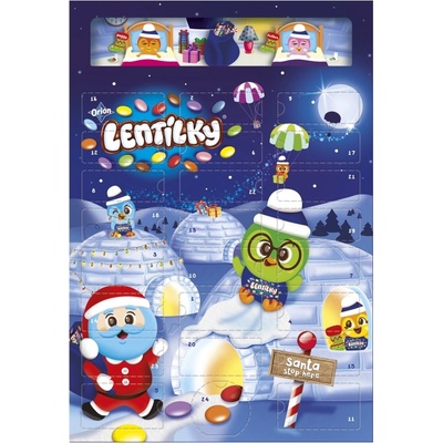 Orion Lentilky Adventní kalendář 194g