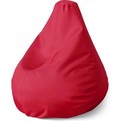 Sablio Sedací vak Pear Červená cherry Sablio 70 x 95 x 15 cm