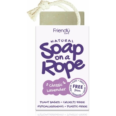Friendly Soap Soap on a Rope přírodní mýdlo lavender 95 g