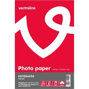 Vectra-Line Фотохартия FORTUNA 10x15 мастиленоструйна гланцова 255 г 50 листа 01.00294 (01.00294)